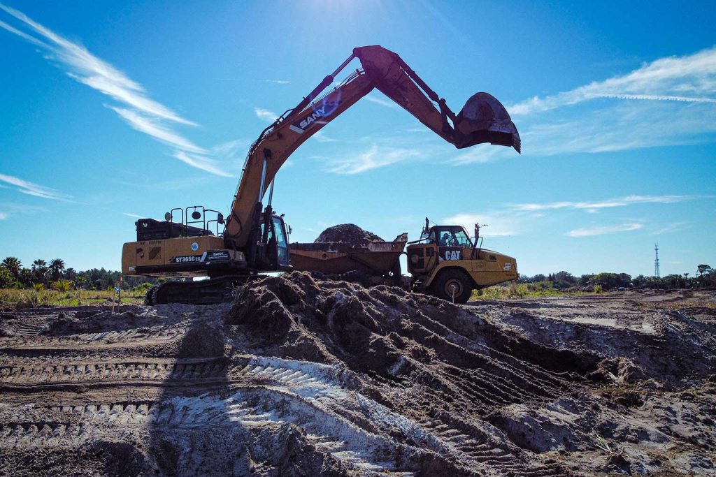 Spirit of Sebastian Excavation Work